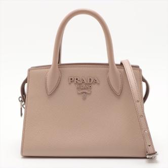 Prada Monochrome Top Handle Bag