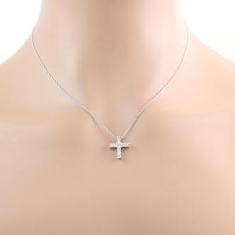 0.50ct Diamond Cross Pendant