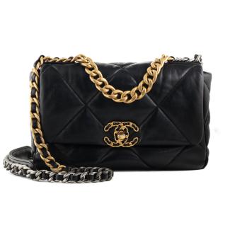 Chanel Black Medium Chanel 19 Bag